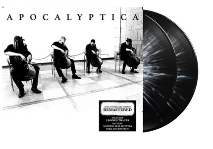 APOCALYPTICA - Plays Metallica By Four Cellos 2-LP (Black Double-Vinyl With White Splatter)
