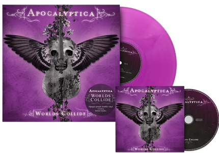 APOCALYPTICA - Worlds Collide Bundle (CD & Purple Opaque Double-Vinyl)