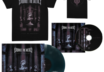 EMBRACE THE SILENCE - Lies Of Empathy Bundle (CD, LP & T-Shirt)