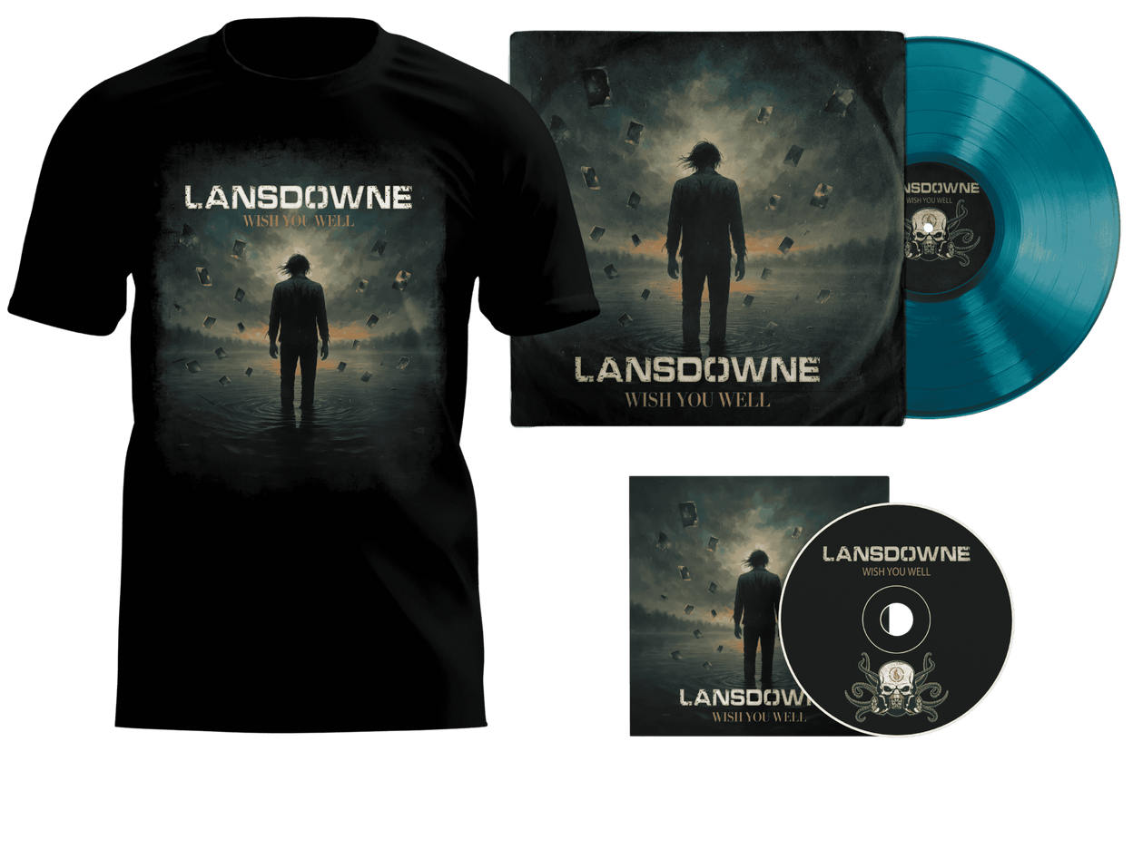 Lansdowne - Wish You Well T-Shirt, LP & CD Bundle