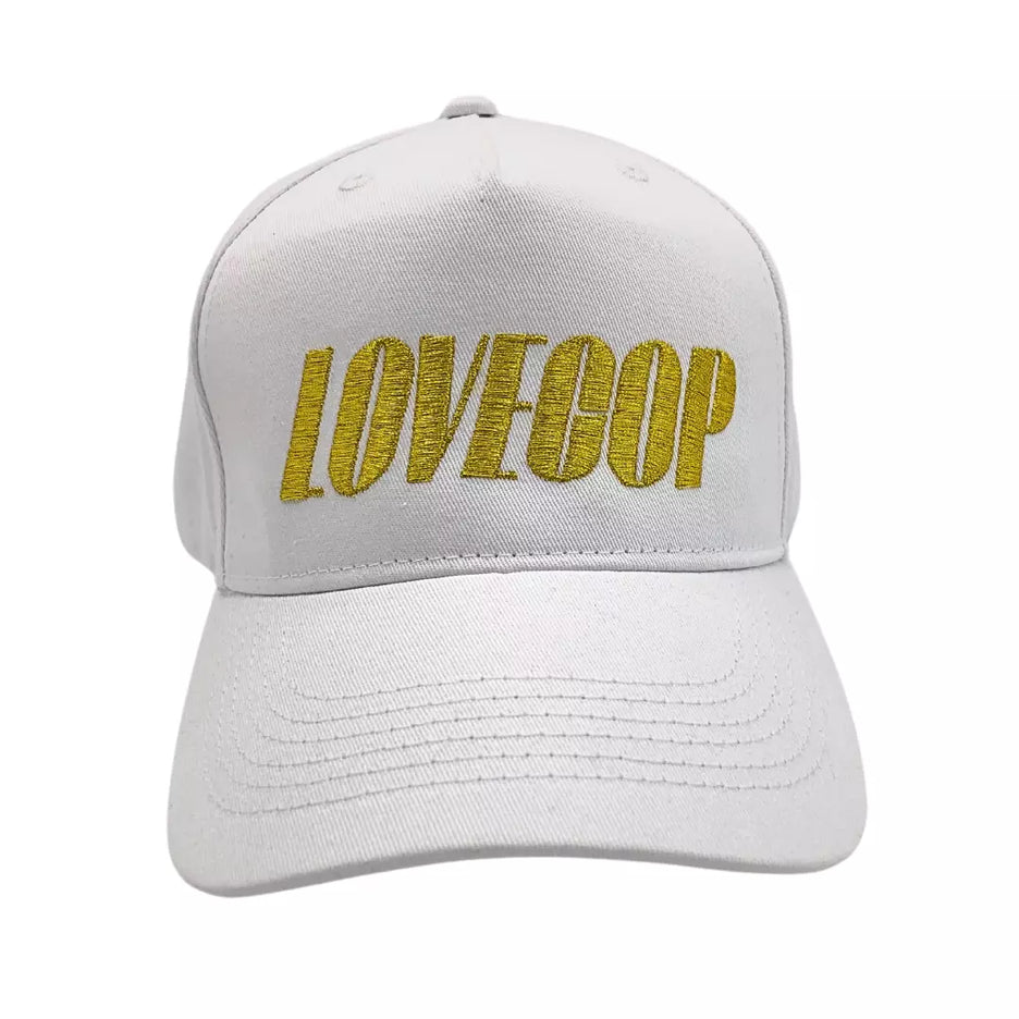ROYAL REPUBLIC - Lovecop Cap (White)