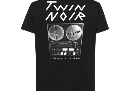 TWIN NOIR - Tape Machine T-Shirt