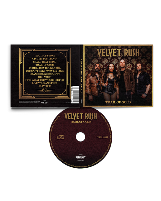 VELVET RUSH - Trail Of Gold CD (Digisleeve)