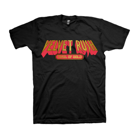 VELVET RUSH - Trail Of Gold Logo T-Shirt