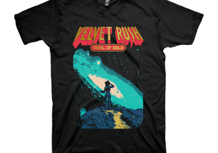 VELVET RUSH - Trail Of Gold T-Shirt